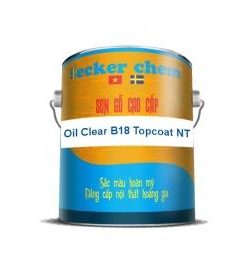 Oil Clear B18 Topcoat NT – sơn gỗ Becker Chem