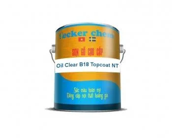 Oil Clear B18 Topcoat NT – sơn gỗ Becker Chem