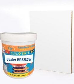 Sơn lót Sealer BR8280W (Màu trắng) – sơn gỗ Becker Chem