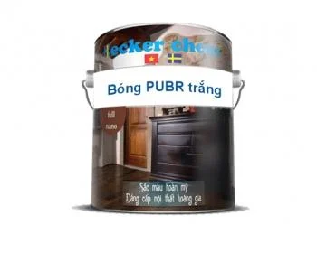 Sơn bóng PUBR trắng – sơn gỗ Becker Chem