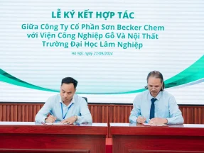 Becker Chem ký kết hợp tác trong lĩnh vực gỗ và nội thất